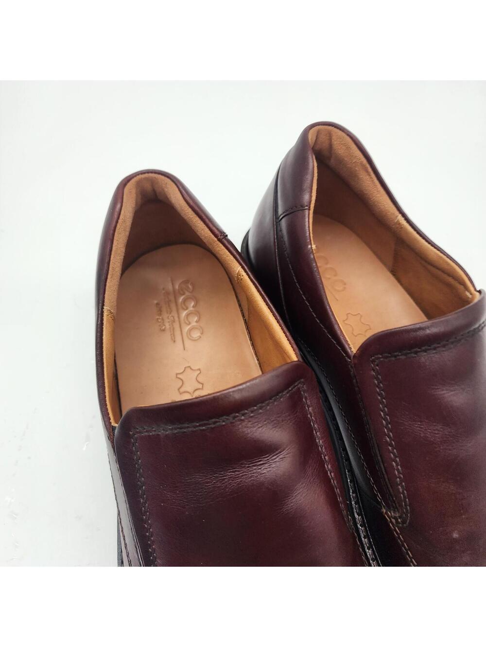 ECCO Holton Apron Toe Slip-On shoes 46 12 12.5 brown - Picture 8 of 9